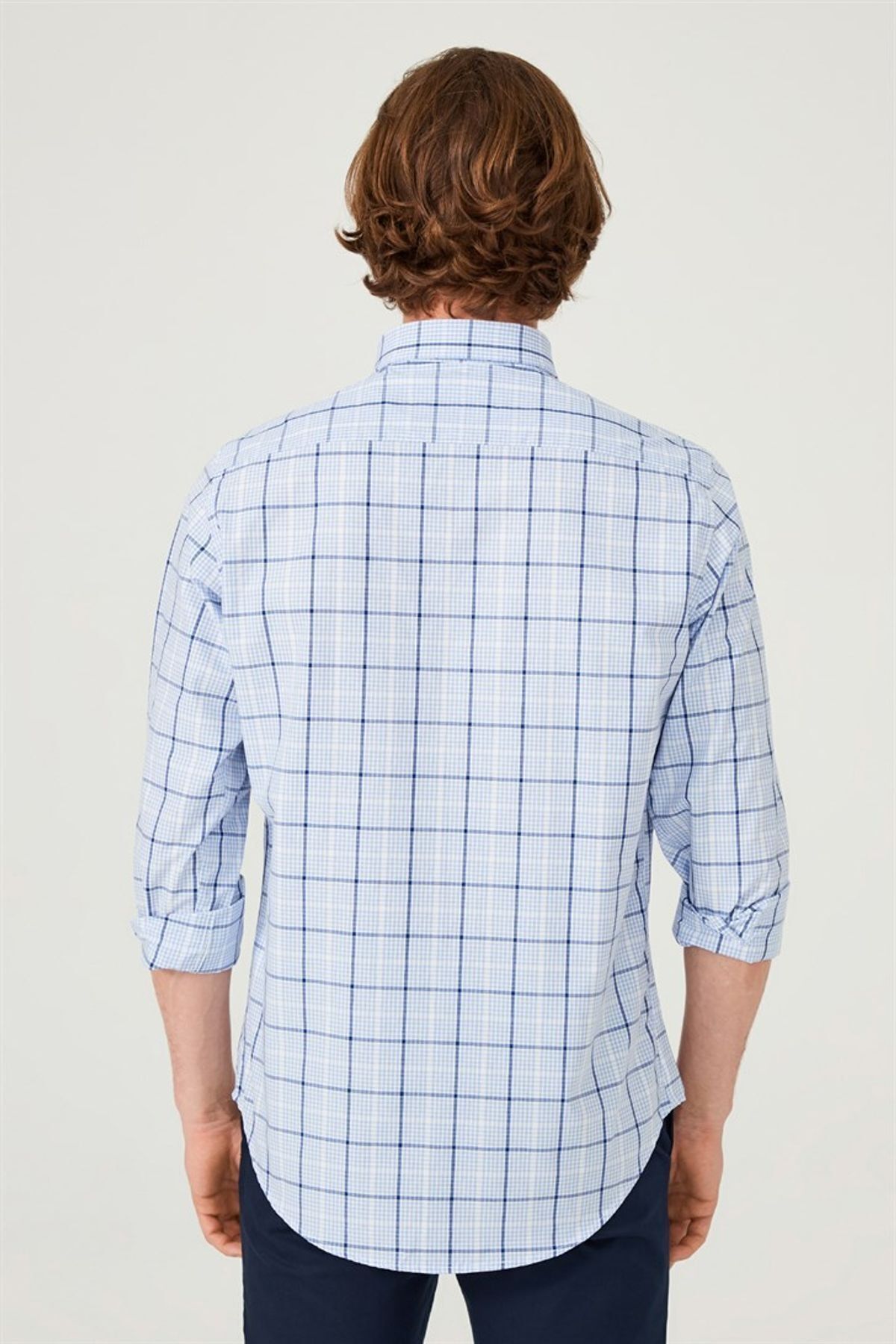 Uominitaliani Uzun Kollu Erkek Gömlek - 15