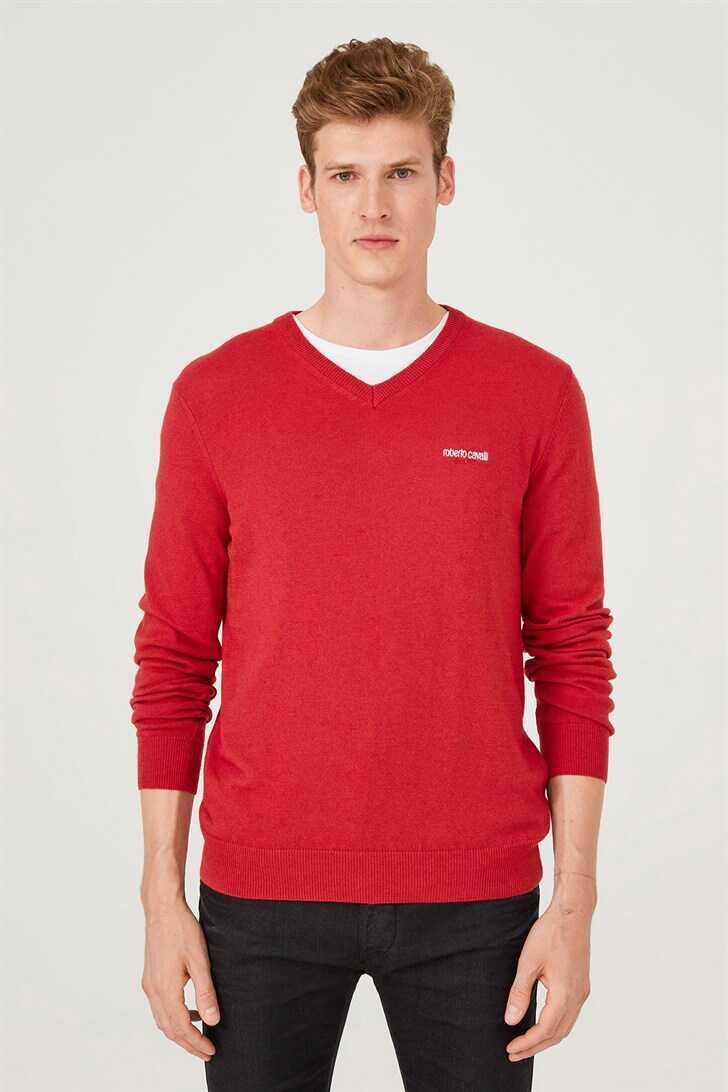 V Yaka Erkek Triko Kazak - 2