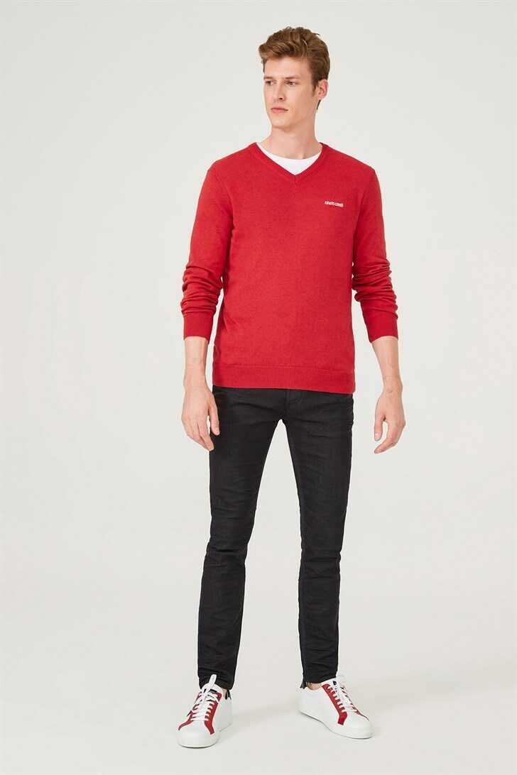 V Yaka Erkek Triko Kazak - 4