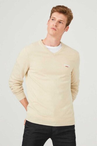 V Yaka Erkek Triko Kazak - Roberto Cavalli