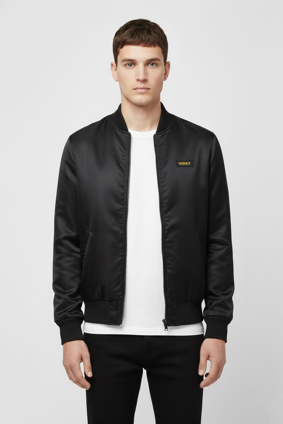 Versace Erkek Logolu Erkek Mont - 1