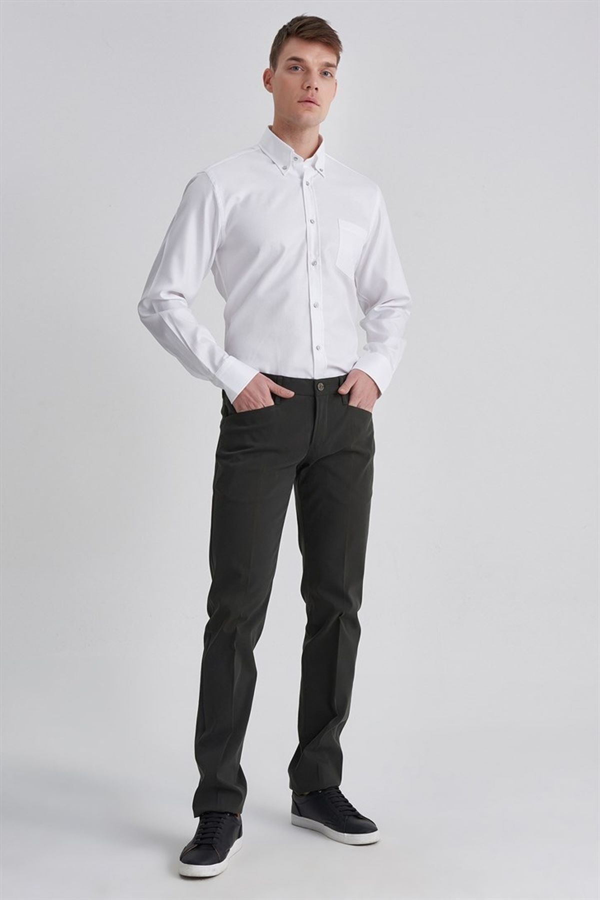 Versace Versus Normal Bel Erkek Kumaş Pantolon - 10