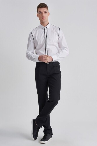 Versace Versus Normal Bel Erkek Kumaş Pantolon - 10