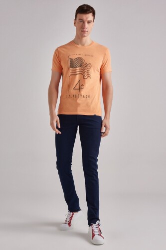 Woolrich Bisiklet Yaka Erkek T-Shirt - 6