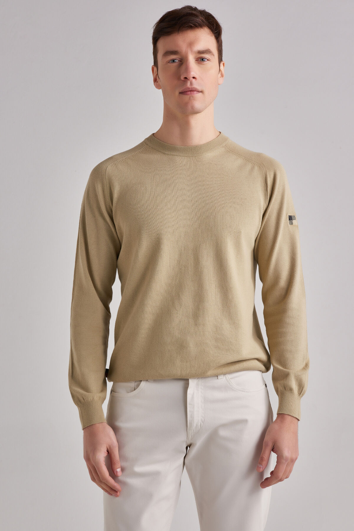 Woolrich Erkek Bisiklet Yaka Kazak - 5