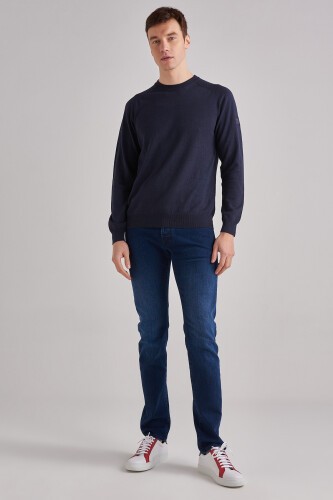 Woolrich Erkek Bisiklet Yaka Kazak - 6