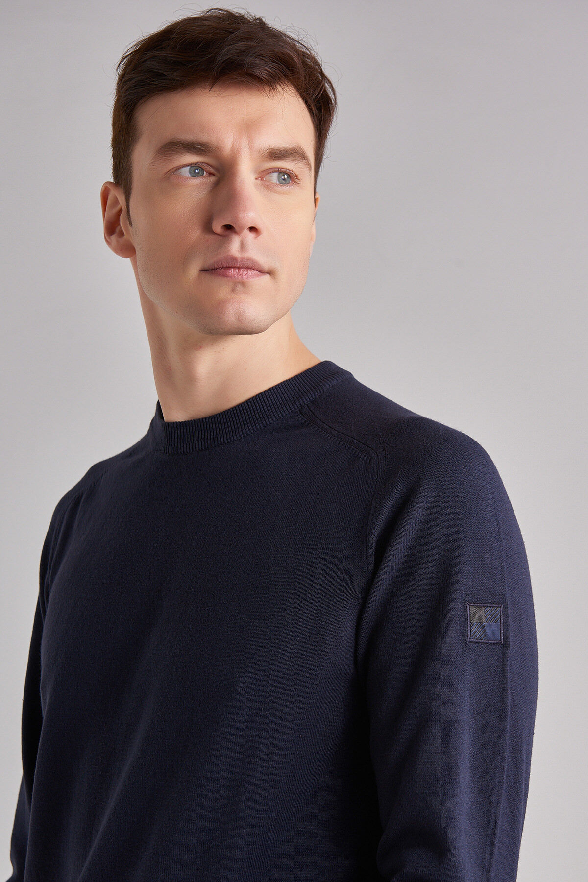 Woolrich Erkek Bisiklet Yaka Kazak - 7