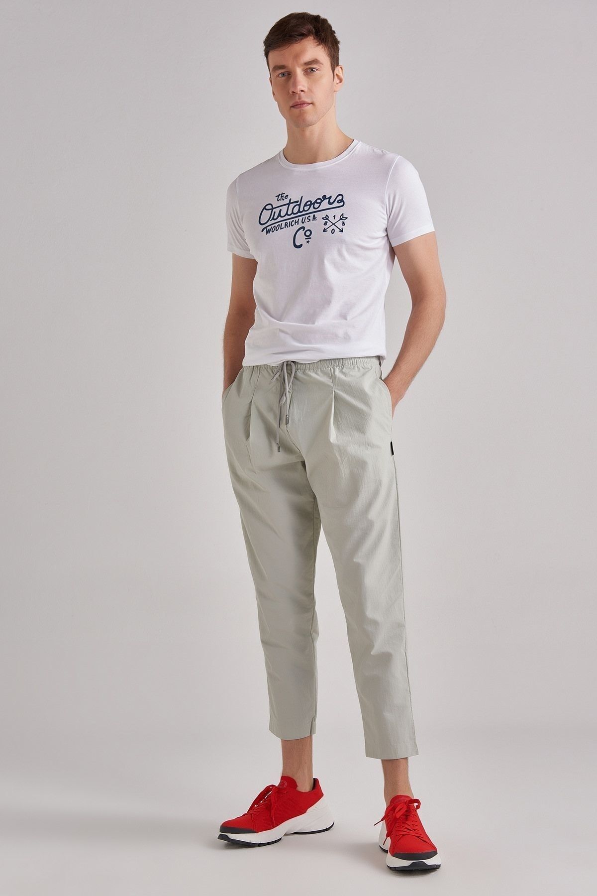 Woolrich Erkek Chino Comfort Pantolon - 6