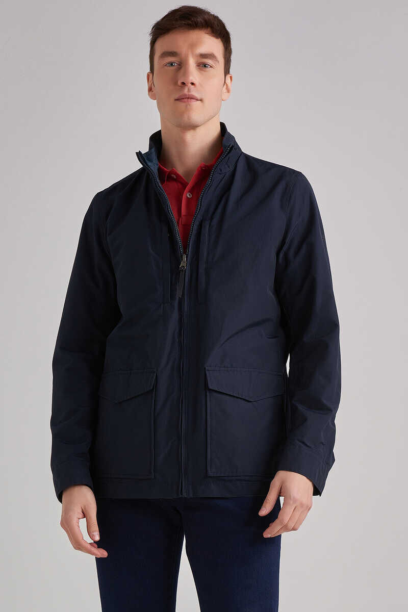 Woolrich Erkek Çift Taraflı Yağmurluk - 1