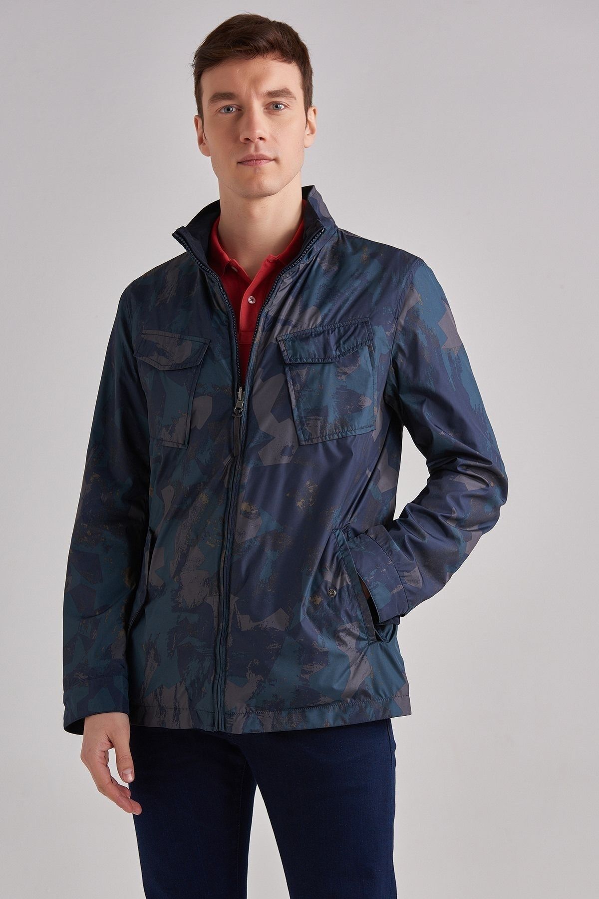 Woolrich Erkek Çift Taraflı Yağmurluk - 10