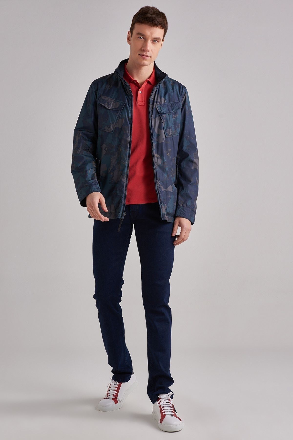 Woolrich Erkek Çift Taraflı Yağmurluk - 12