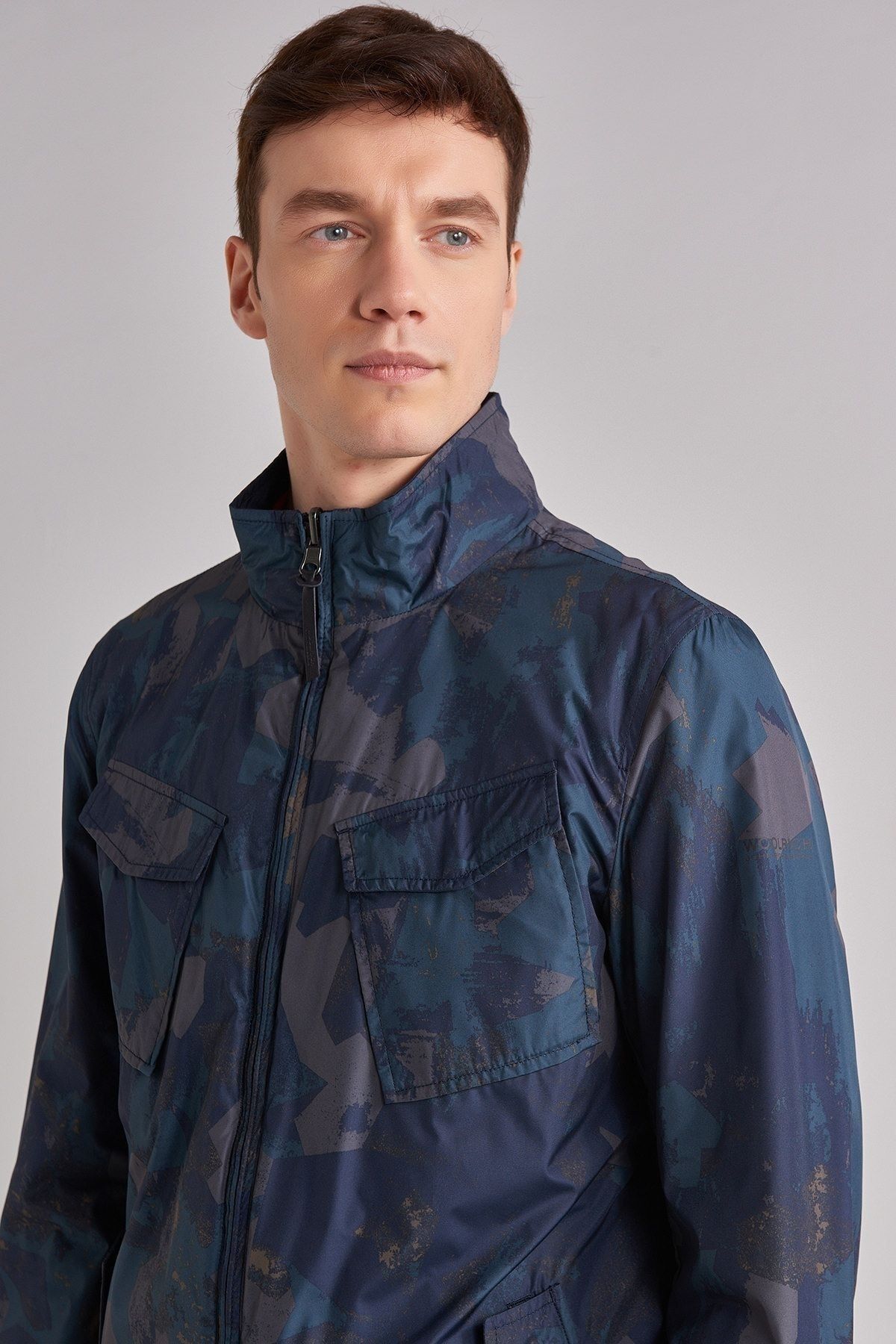Woolrich Erkek Çift Taraflı Yağmurluk - 14