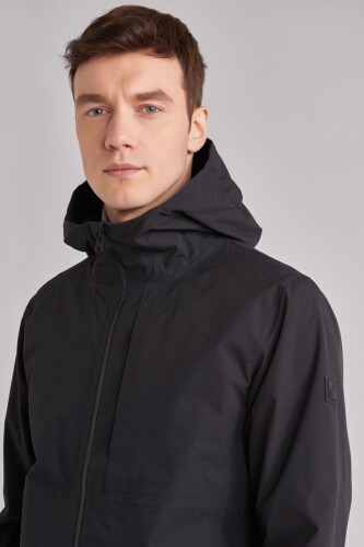 Woolrich Erkek Kapşonlu Su Geçirmez Mont - 9