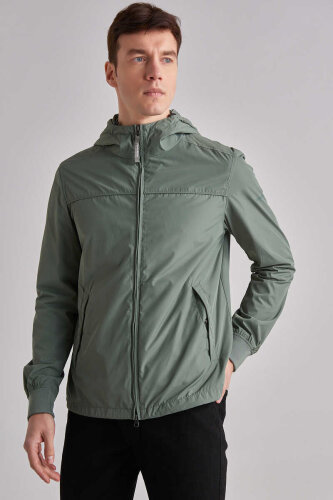 Woolrich Erkek Kapşonlu Yağmurluk - 4