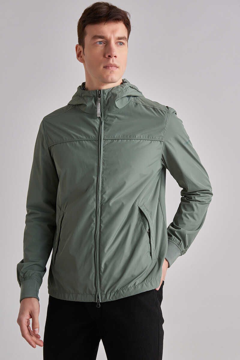 Woolrich Erkek Kapşonlu Yağmurluk - 4