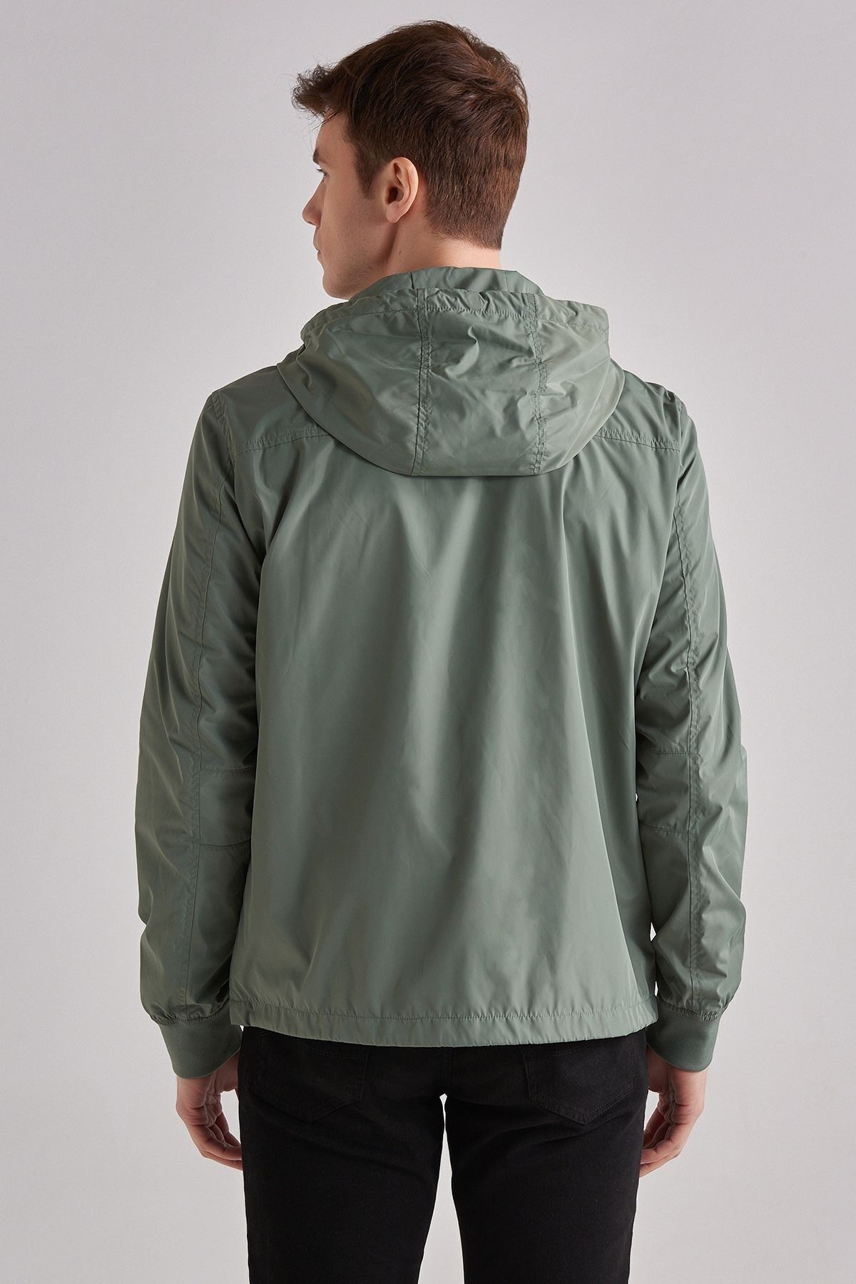 Woolrich Erkek Kapşonlu Yağmurluk - 12