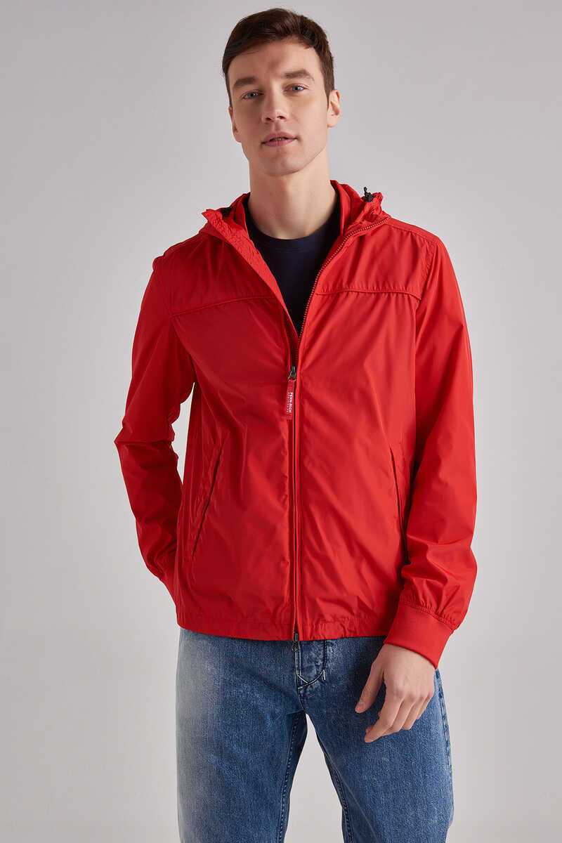 Woolrich Erkek Kapşonlu Yağmurluk - 1