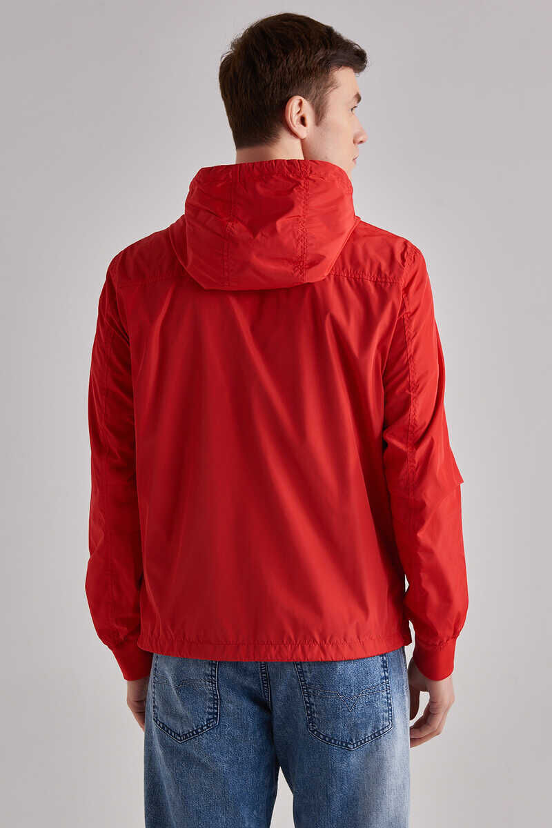 Woolrich Erkek Kapşonlu Yağmurluk - 4