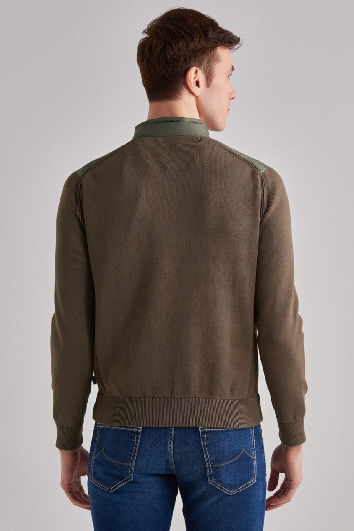 Woolrich Erkek Triko Şişme Mont - 8