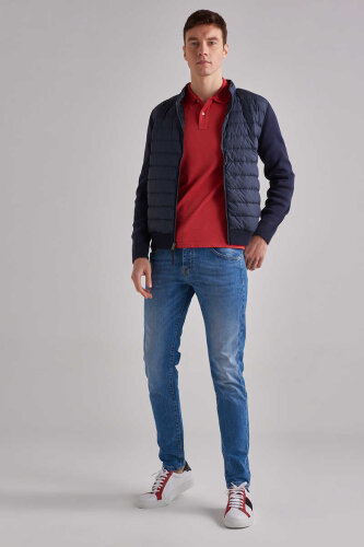 Woolrich Erkek Triko Şişme Mont - 2