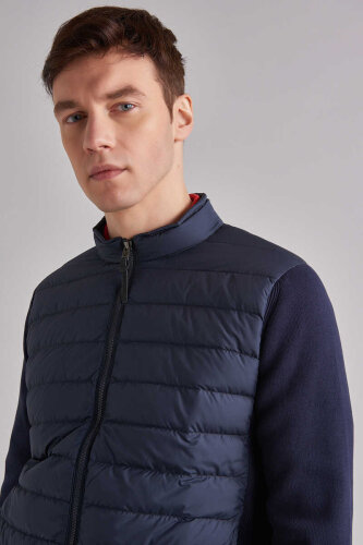 Woolrich Erkek Triko Şişme Mont - 3