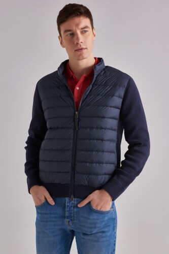 Woolrich Erkek Triko Şişme Mont - 5