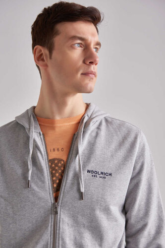 Woolrich Fermuarlı Erkek Sweatshirt - 3