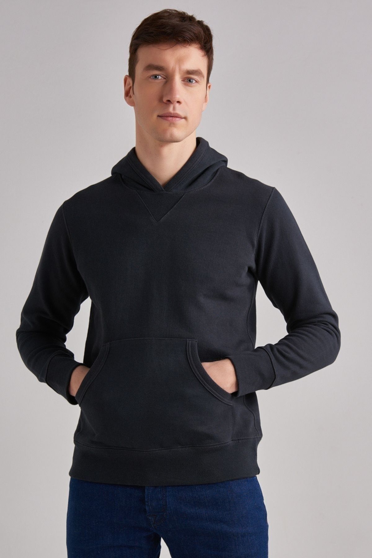 Woolrich Kapşonlu Erkek Sweatshirt - 7