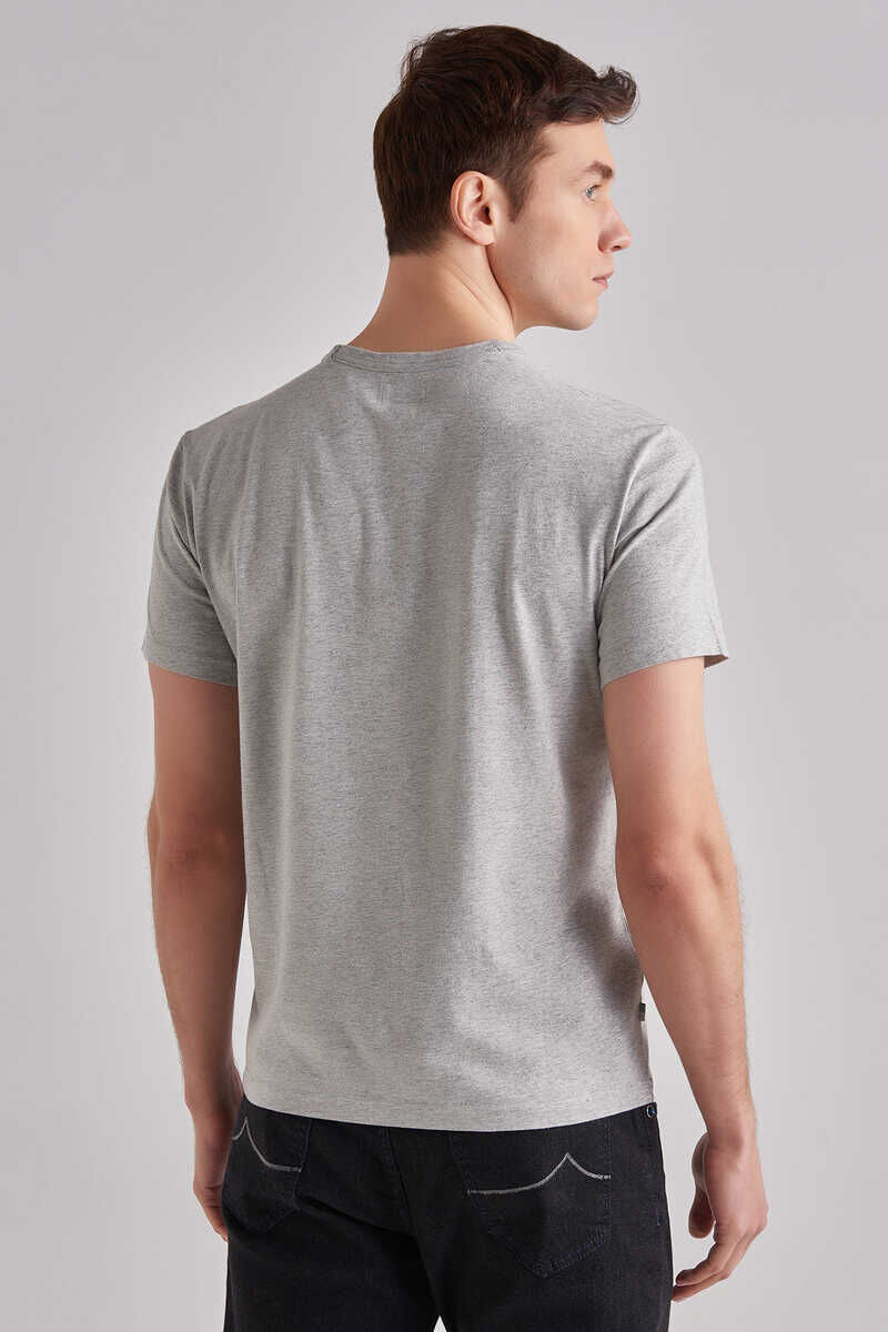 Woolrich Logolu Erkek Bisiklet Yaka T-Shirt - 4