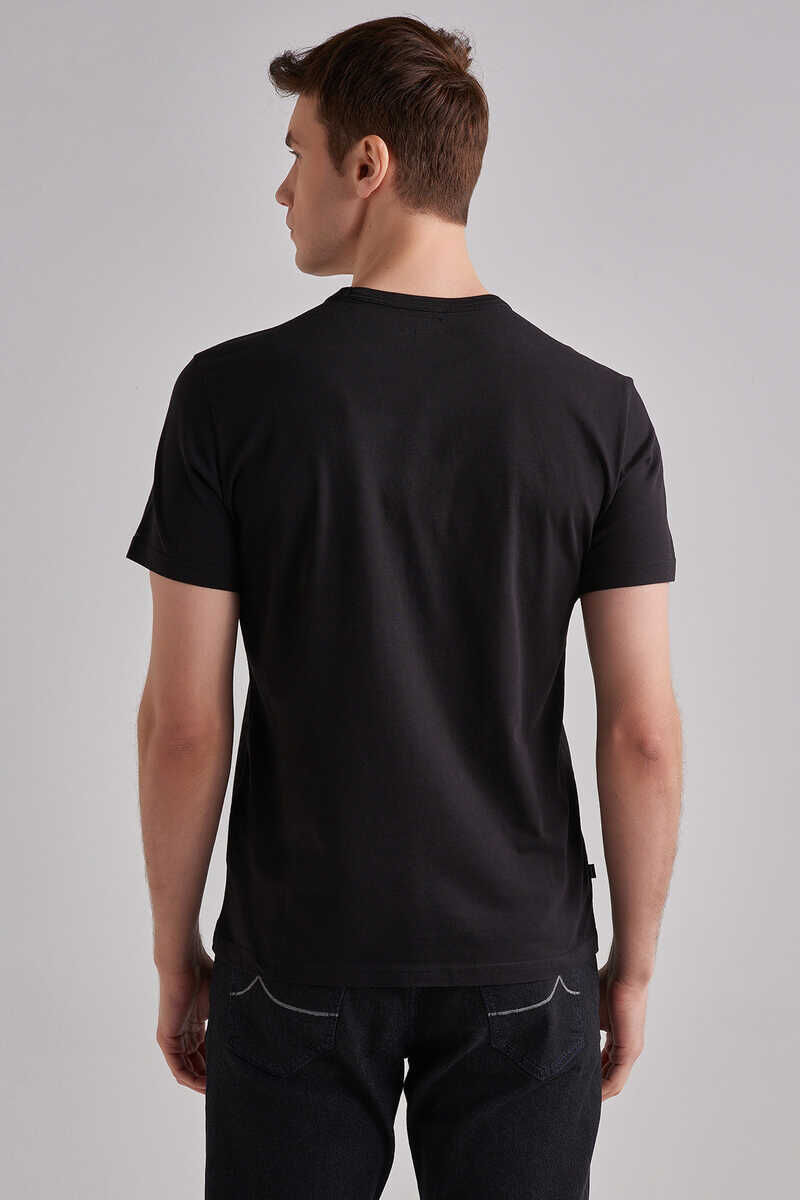 Woolrich Logolu Erkek Bisiklet Yaka T-Shirt - 4