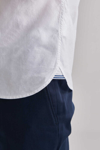 Woolrich Slim Fit Uzun Kollu Erkek Gömlek - 3