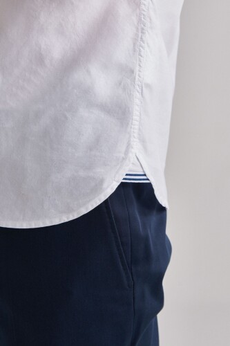 Woolrich Slim Fit Uzun Kollu Erkek Gömlek - 8